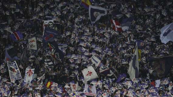 Fiorentina, domani previsti circa 1.000 tifosi nel settore ospiti del Meazza