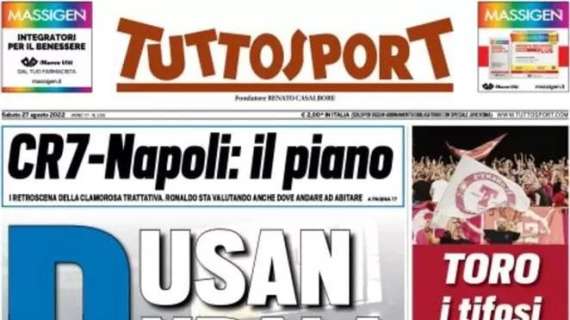 Tuttosport sul ko nerazzurro: "Crollo Inter, che lezione da Sarri! Inzaghi travolto"