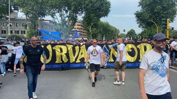 La Curva Nord inneggia: "Grazie a società e squadra, siete eccezionali. Comunque vada, anche dopo Istanbul"