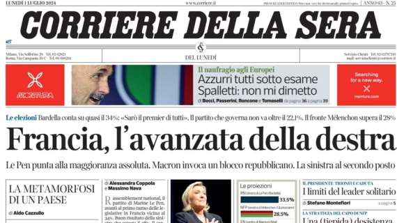 Italia, il talento c'è ma poi si perde: l'analisi dell'edizione odierna del Corriere della Sera 