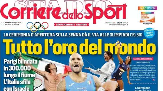 Nodi Inter, cinque scadenze nel 2025: il Corriere dello Sport in prima pagina