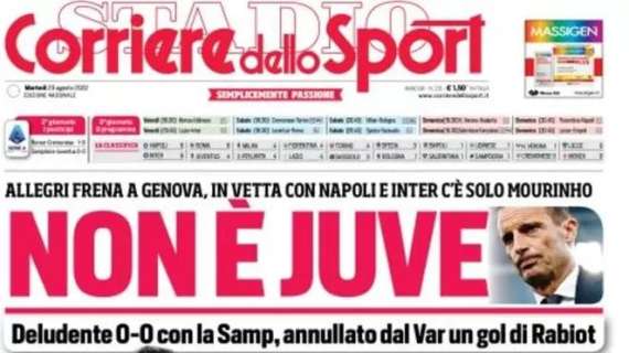 Il CorSport in apertura: "Il piano Akanji". Spiraglio per Marotta, Acerbi in stand-by