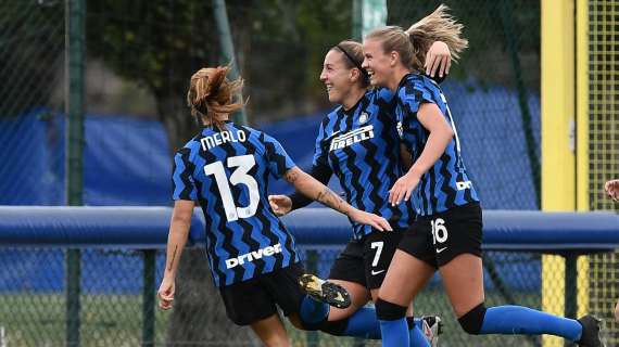 Buona la prima per l'Inter Women: netto 3-0 al Napoli e primi tre punti stagionali