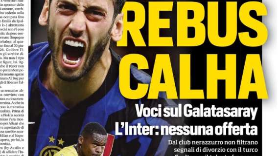 "Inter, rebus Calha": prime pagine dei quotidiani sportivi del 21 giugno