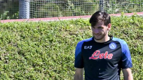 Kvaratskhelia: "Difficile il primo a giorno a Napoli, Serie A gran campionato" 