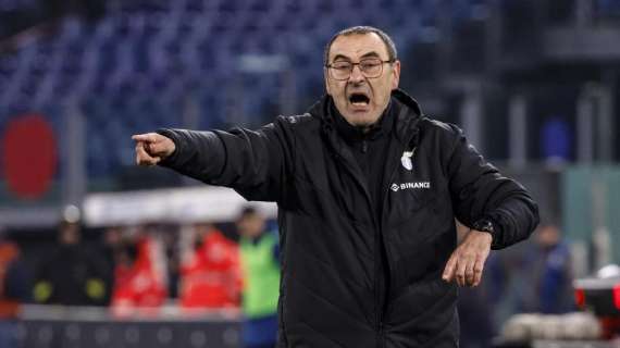 Lazio, Sarri: "Persa una battaglia, ma il cammino è ancora lungo"