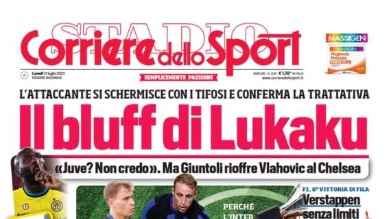 L'apertura del CorSport: "Il bluff di Lukaku. L'Inter ha il centrocampo migliore"