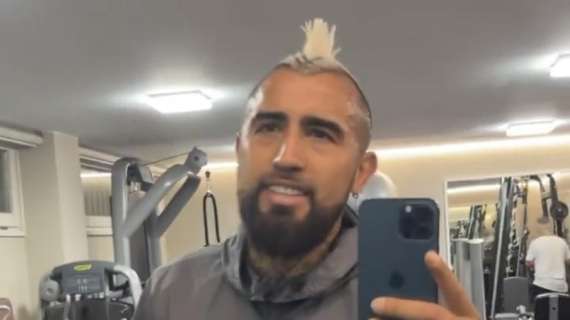 FOTO - Vidal risponde alle polemiche: "Continuiamo a prepararci dando tutto!"