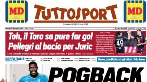 Tuttosport in prima pagina: "Cessione Inter, una cordata stile Chelsea"