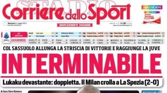 L'apertura del CorSport: "Interminabile". Lukaku devastante, l'Inter vince ancora