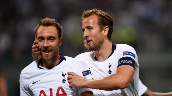Kane su Eriksen: "Gli auguro il meglio, spero di rivederlo presto in campo"