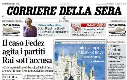 Il Corriere della Sera: "È Conte la password scudetto dell'Inter"