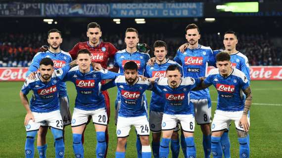 Inter-Napoli, sospiro di sollievo: tutti negativi i tamponi degli azzurri