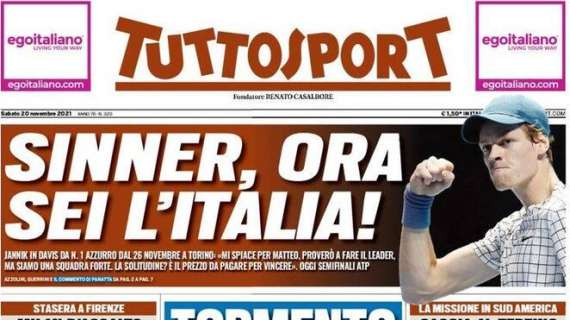 Tuttosport sulla sfida di San Siro: "Lautaro, vedi il Napoli e risorgi"