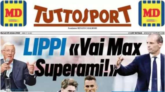 Tuttosport in apertura: "L'Inter in Champions si gioca pure Skriniar"