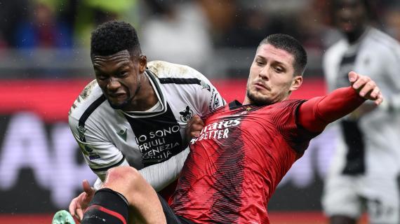 La prima di Borrelli, le lacrime di Kabasele: Udinese-Cagliari finisce 1-1