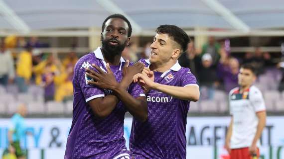 Ikoné risponde a Gudmundsson, tra Fiorentina e Genoa finisce 1-1