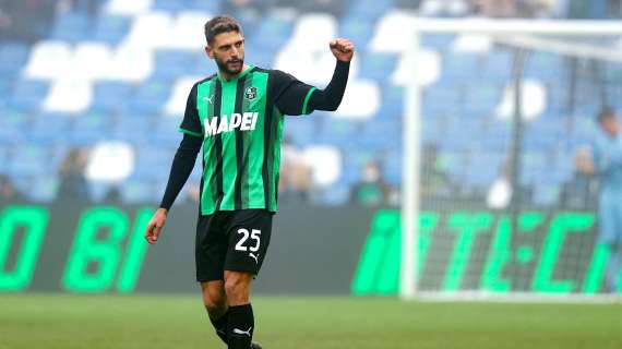 Sassuolo, Berardi: "Oggi gran partita, scendiamo in campo per fare bene"