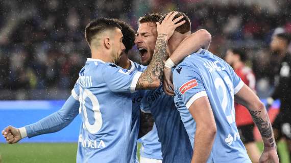 Lazio, cena di gruppo (senza Sarri) prima della partita con l'Inter