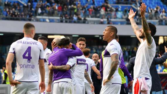 Serie A, la Fiorentina batte 2-0 la Roma