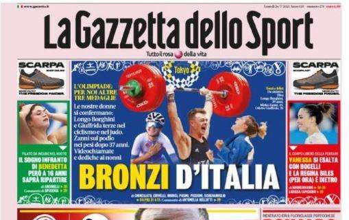 La Gazzetta dello Sport in prima pagina: "Inzaghi, eccoti Lukaku: l'Inter accende i motori"