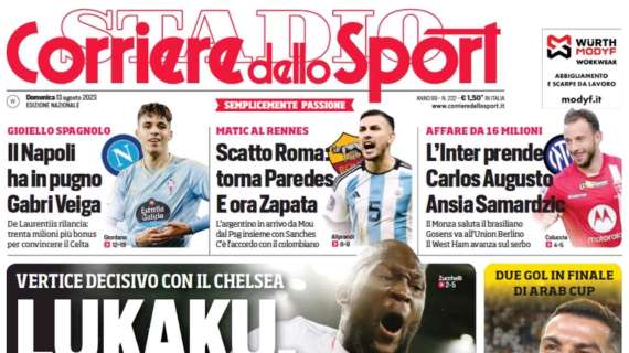 Il Corriere dello Sport: "Su Samardzic l'ombra del West Ham"