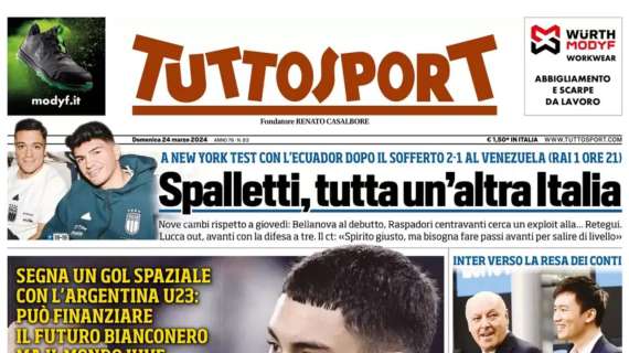 Zhang non torna, Marotta già saluta. La prima pagina di Tuttosport