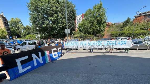 La Curva Nord saluta Suarez: "Luisito per sempre leggenda, la Nord ti rende onore"