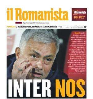 Il Romanista suona la carica: "Inter nos. Tutti con Mourinho nonostante infortuni e arbitri"