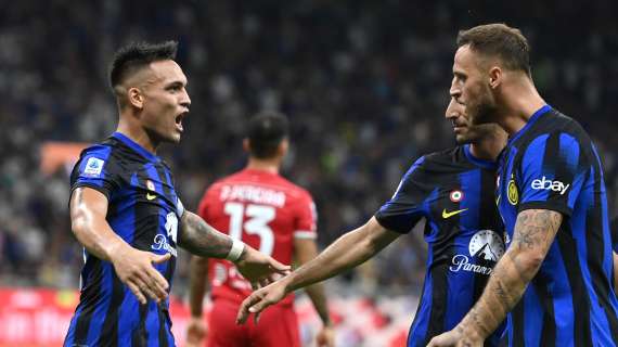 Inter-Monza 2-0, il tabellino del match