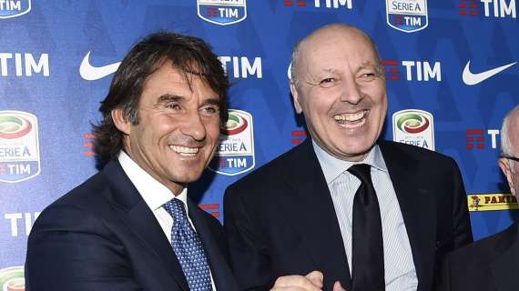 Supercoppa Primavera, presente Marotta (a colloquio con Carnevali), con lui Baccin