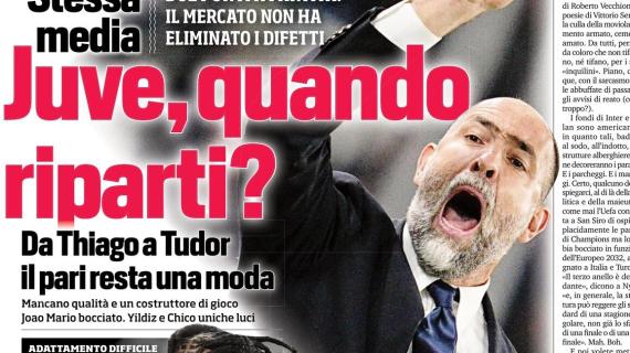 "È l'Inter del turnover": il dato dei titolari in prima pagina sul Corriere dello Sport