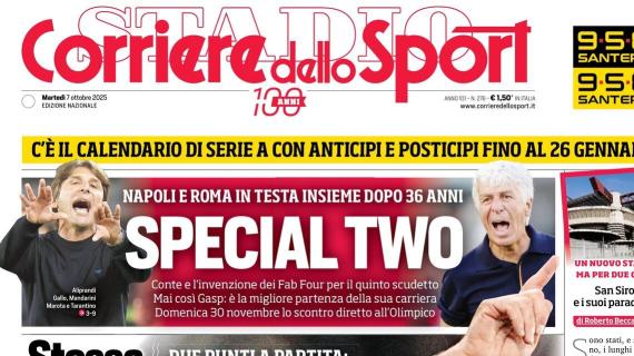 "Il piano di decollo di Chivu": le prime pagine dei quotidiani sportivi del 7 ottobre