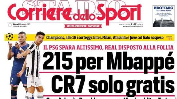 Il CorSport in apertura: "Correa a Milano, già oggi in campo"