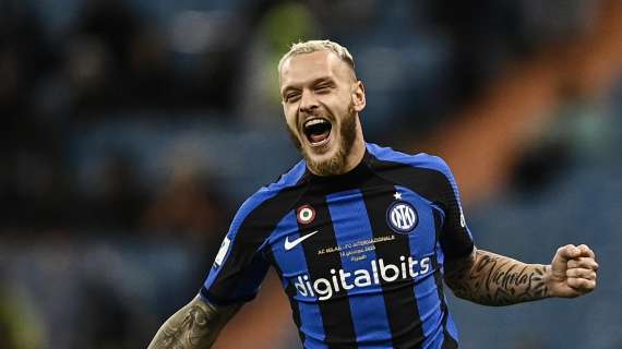 L'Inter è partita in treno per Bologna: out Dimarco, Skriniar e Correa