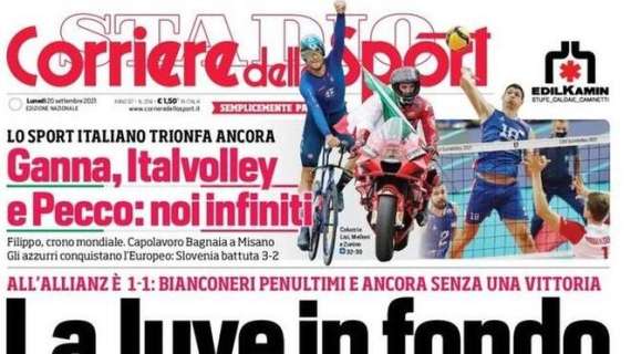 Il Corriere dello Sport in prima pagina: "Commisso una furia contro Agnelli e Zhang"