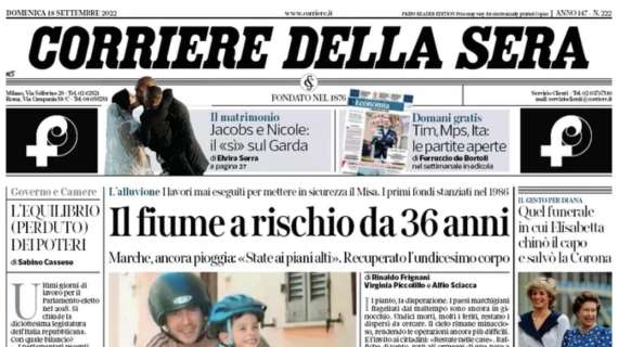 Il Corriere della Sera: "L'Inter cerca il terzo indizio, Inzaghi 'Il turnover va'"