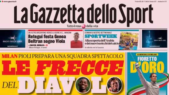 La Gazzetta: "Inzaghi, resto e raddoppio". Il tecnico prolunga entro l'inizio del campionato