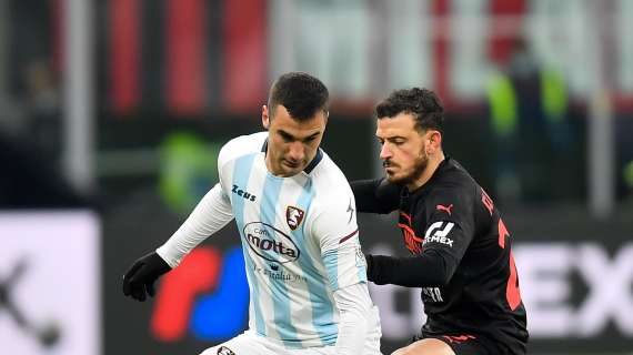 Salernitana, oggi la ripresa in vista dell'Inter: differenziato per Bonazzoli