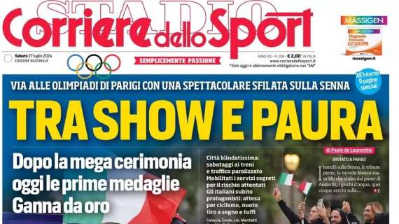 "Juve, Koop si fa", poi Roma-Dobvyk: le aperture dei quotidiani italiani di oggi, sabato 27 luglio