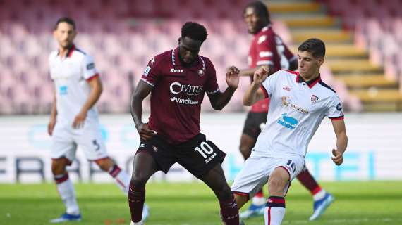 Salernitana-Bologna, le formazioni ufficiali: Dia con Ikwuemesi per Inzaghi, i big per Thiago Motta