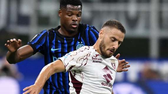 L'Inter fa soffrire il tennista granata Sonego: "5-0 a San Siro? Vissuto tutto da New York"