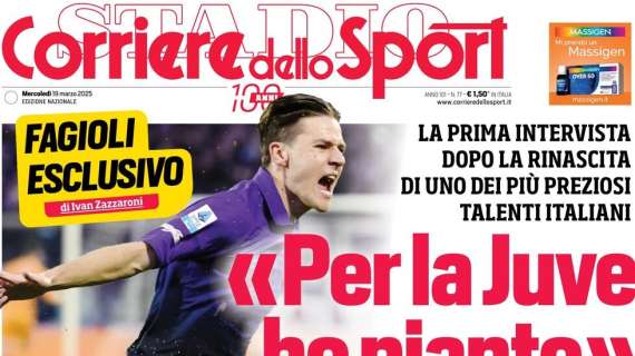 "Paz e Guler, tavolo Inter con il Real": l'apertura del Corriere dello Sport sul mercato