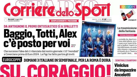 Dalla tattica ai risultati, l'universo Inter gira intorno a Inzaghi. L'apertura del Corriere dello Sport