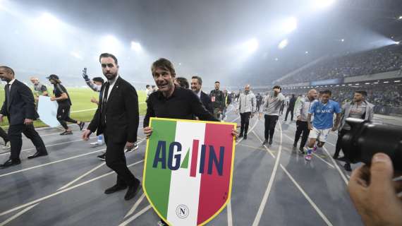 Gravina fa i complimenti al Napoli scudettato: "Testa a testa spettacolare con l'Inter"
