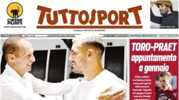 Tuttosport in apertura: "Milan e UEFA, rischi Inter". Nerazzurri tra derby e sanzioni