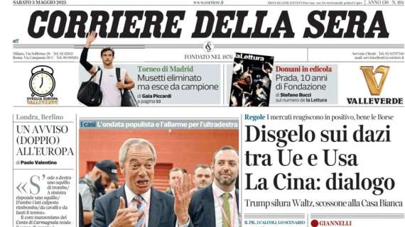 "Inzaghi gioca di rimessa": l'apertura del Corriere della Sera in vista dell'Hellas