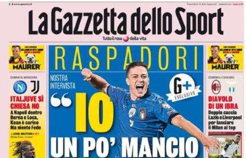 GdS in prima pagina: "Salta Mancini, gioca con Inzaghi. Sensi titolare contro la Samp"