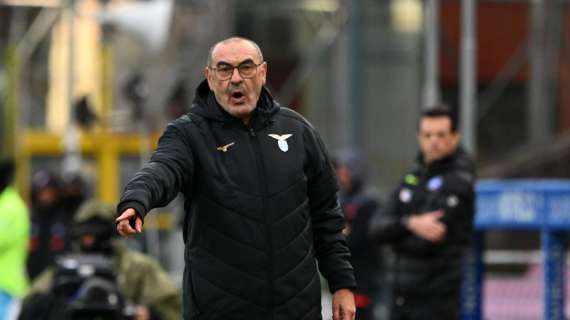 Sarri alla vigilia di Atletico Madrid-Lazio: "Vogliamo arrivare primi, non penso all'Inter"