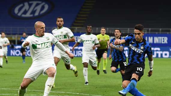 Inter, occhio all'insidia Sassuolo: equilibrio nei precedenti al Meazza